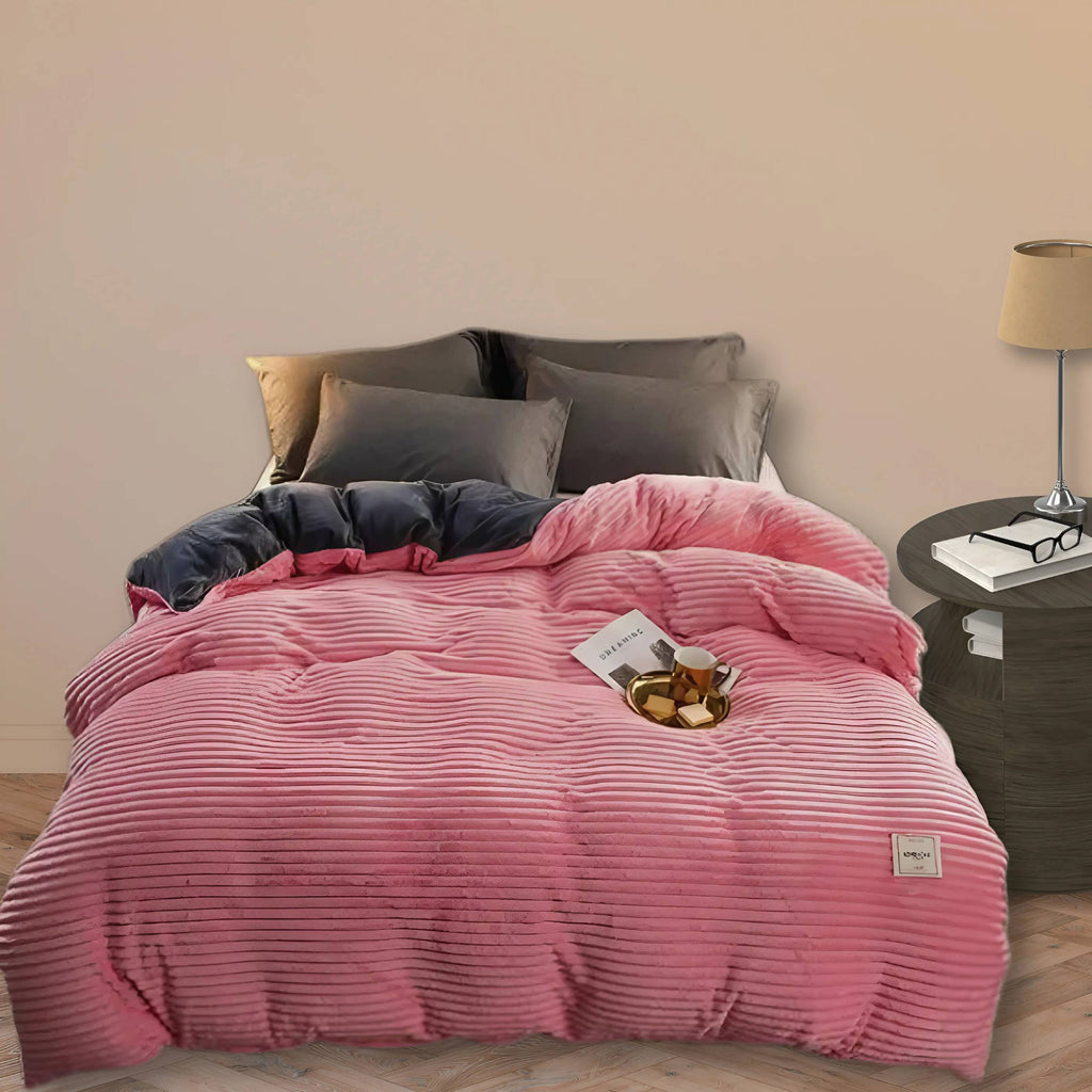 FlannelSoft | Linge De Lit Chaud Avec Finition Douce En Peluche – Confort Hiver | Valuna