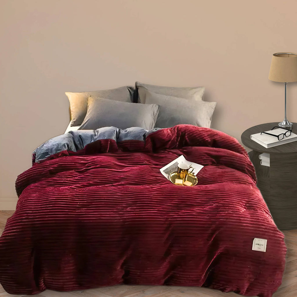 FlannelSoft | Linge De Lit Chaud Avec Finition Douce En Peluche – Confort Hiver | Valuna