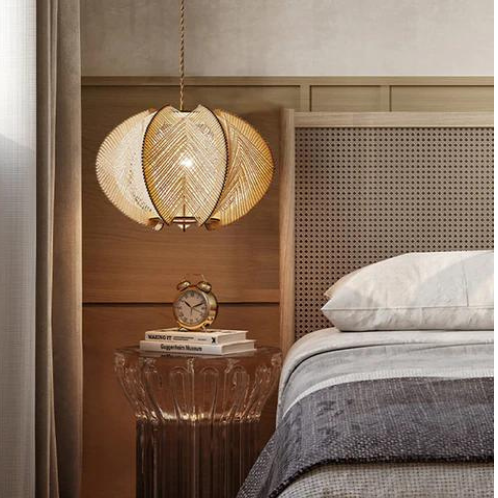 WovenDreams | Suspension Artisanale en Fibres Tressées – Décoration Naturelle & Raffinée | Valuna