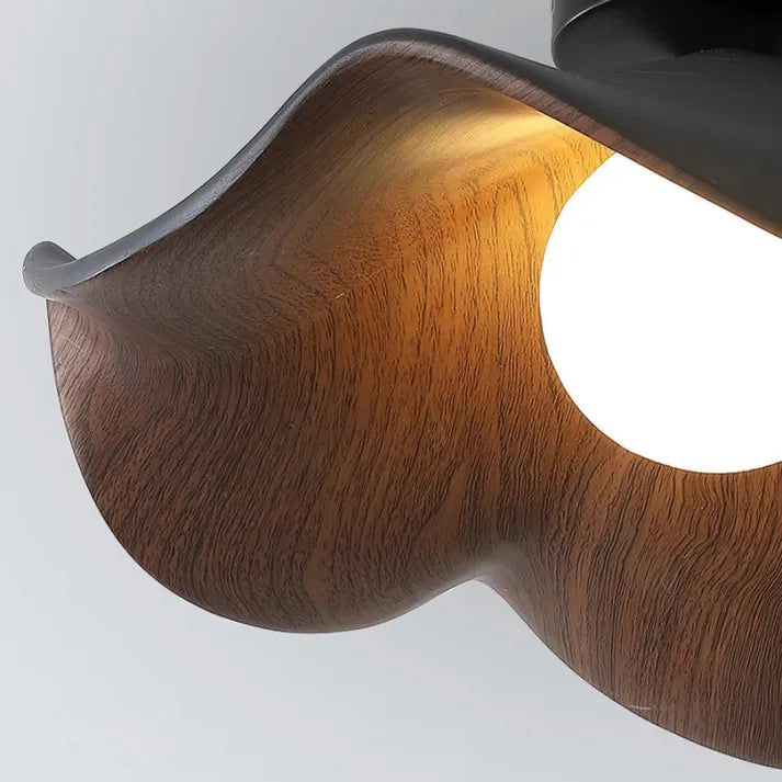 ZenBloom | Lampe de Plafond Unique en Matériaux Naturels – Élégance Organique & Design Moderne | Valuna