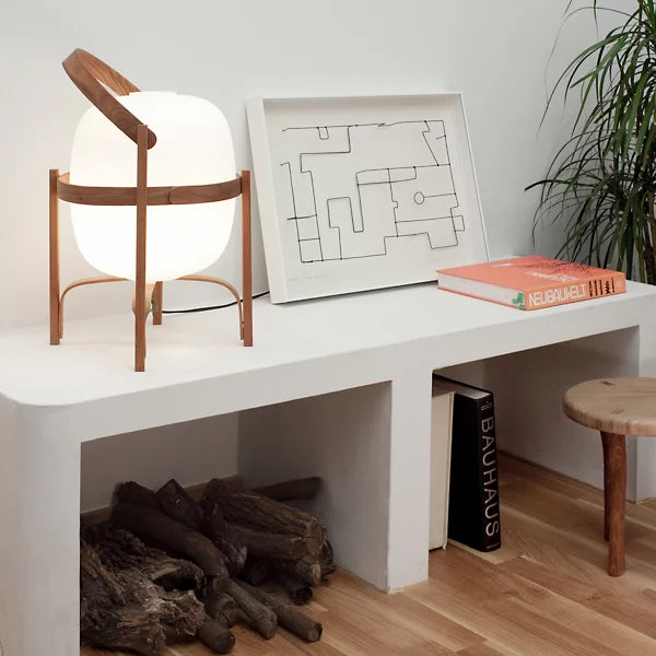 ZenOrb | Lampe En Bois Minimaliste Avec Lumière Ambiante | Valuna