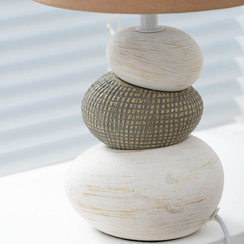 ZenStone | Lampe de Table Apaisante en Pierre – Minimalisme & Sérénité | Valuna