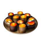 Tablett | mit Teelichtern Marlot | Valuna