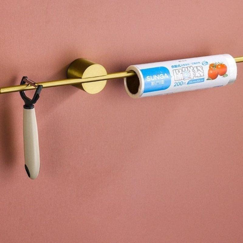 Aleo | Porte-Serviettes Minimaliste En Métal Élégant | Valuna