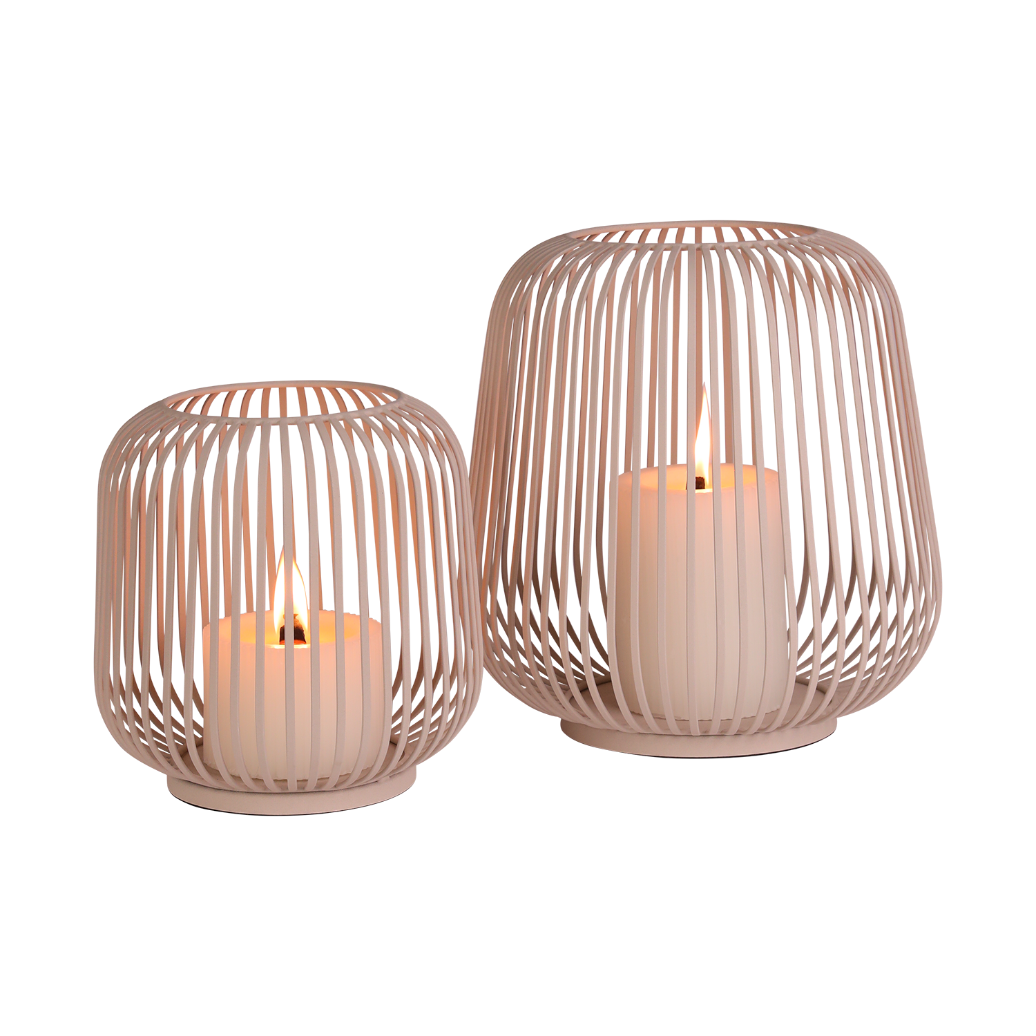 Bougeoir Votive Beige Doux | Éclat Minimaliste Chaleureux | Valuna