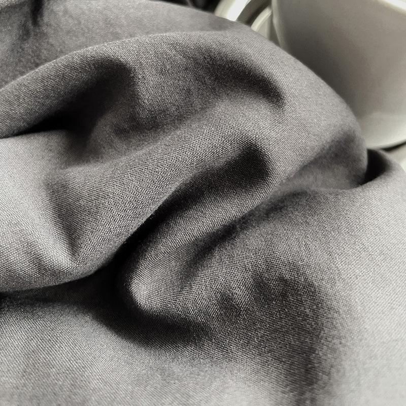 Parure de Lit en Coton Lavé Minimaliste – Valuna