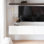 Pomery | Lampadaire En Laiton Antique Au Charme Intemporel | Valuna