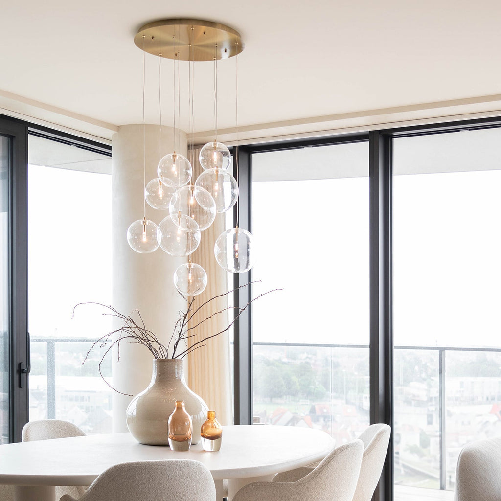 Suspension Camau 9 | Laiton Antique | Valuna