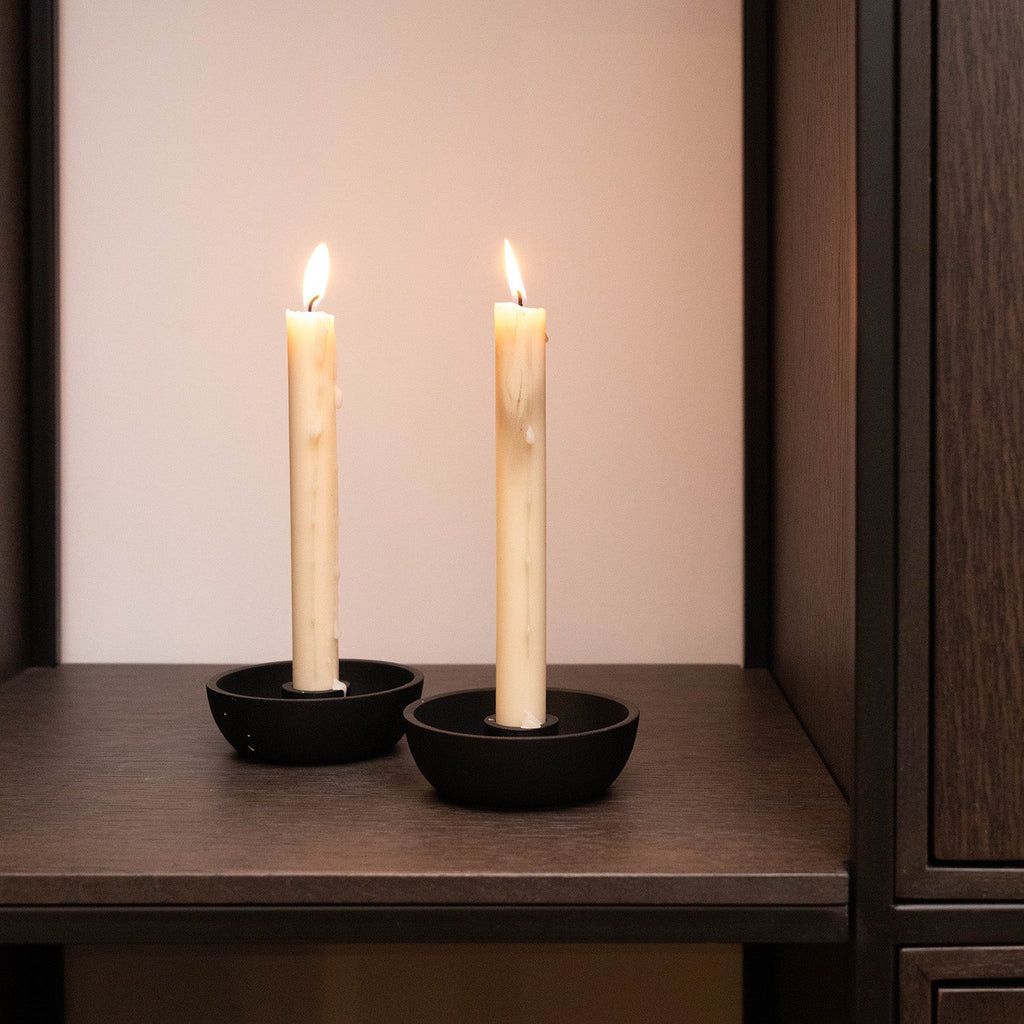 Votive en Verre Delgado S | Lot de 2 pour Lumière Douce & Ambiance Chaleureuse | Valuna