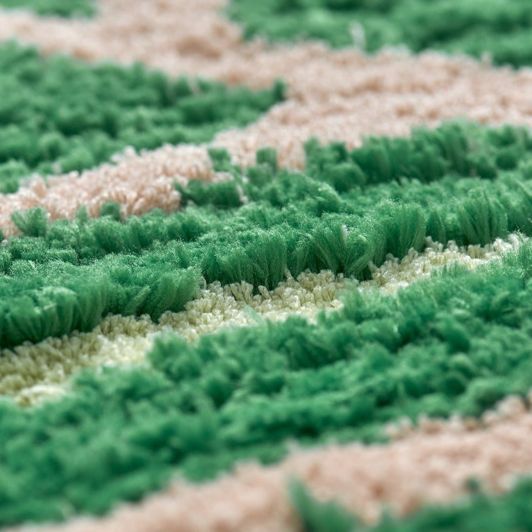 GreenMonstera | Tapis Motif Monstera & Feuille De Bananier – Antidérapant & Facile d’Entretien | Valuna