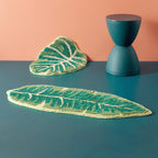 GreenMonstera | Tapis Motif Monstera & Feuille De Bananier – Antidérapant & Facile d’Entretien | Valuna