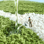 GreenMonstera | Tapis Motif Monstera & Feuille De Bananier – Antidérapant & Facile d’Entretien | Valuna