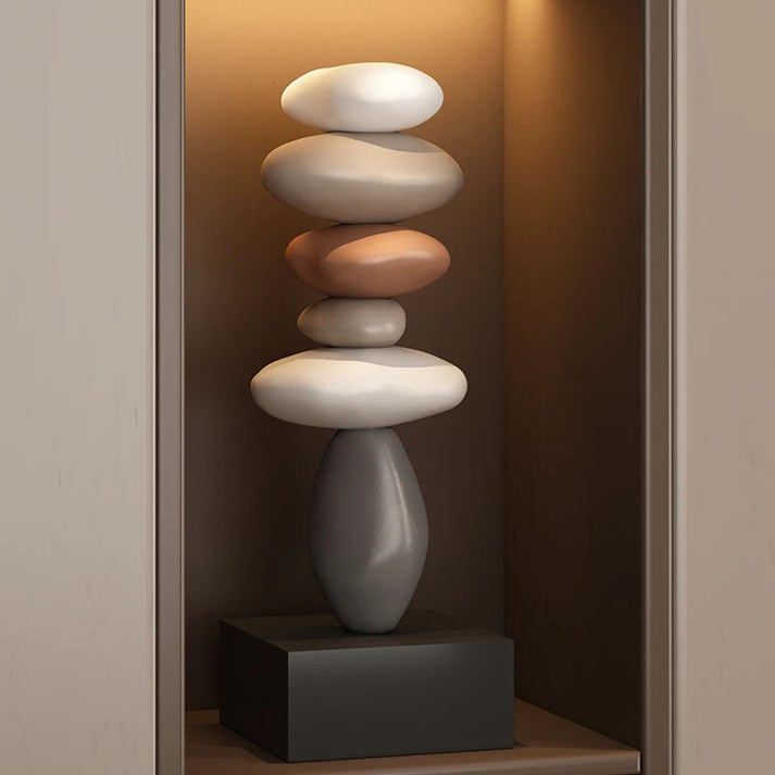 StoneBalance | Sculpture Moderne Et Stable En Pierre Pour Apporter Une Touche D'Élégance À Votre Intérieur | Valuna