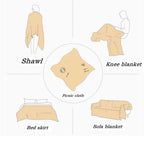 Nordic Boho | Couverture Réversible Avec Franges Et Protection Anti-Griffures Pour Chat | Valuna