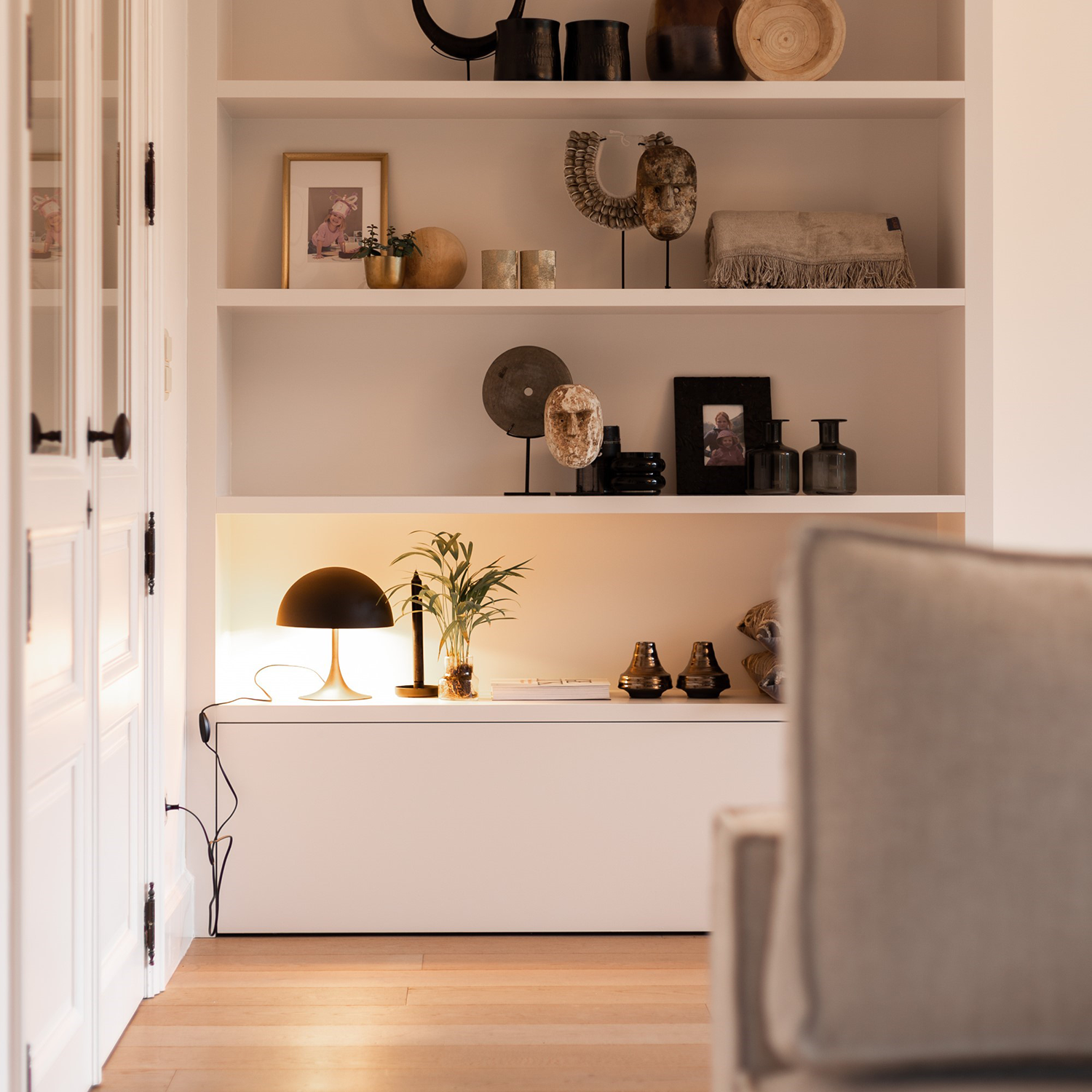 Lampe de table Braga | Noir | Valuna