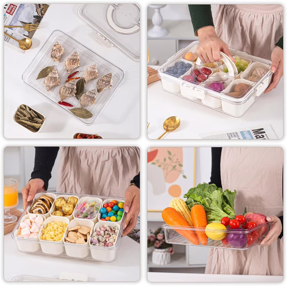 PicnicBox | Contenant à Collations Élégant – Parfait Pour Pique-Niques et Sorties | Valuna