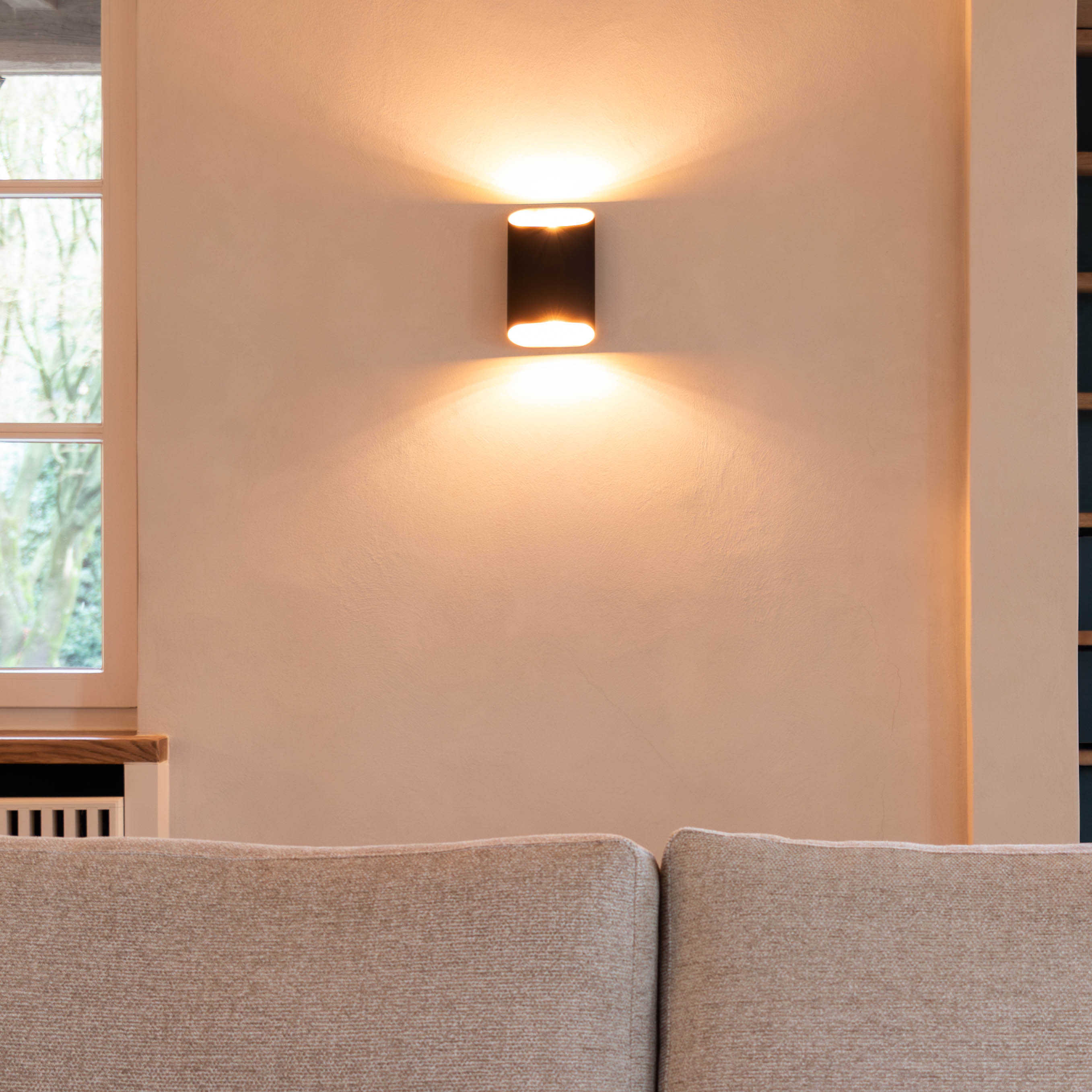 Applique murale Arturo | Noir | Valuna