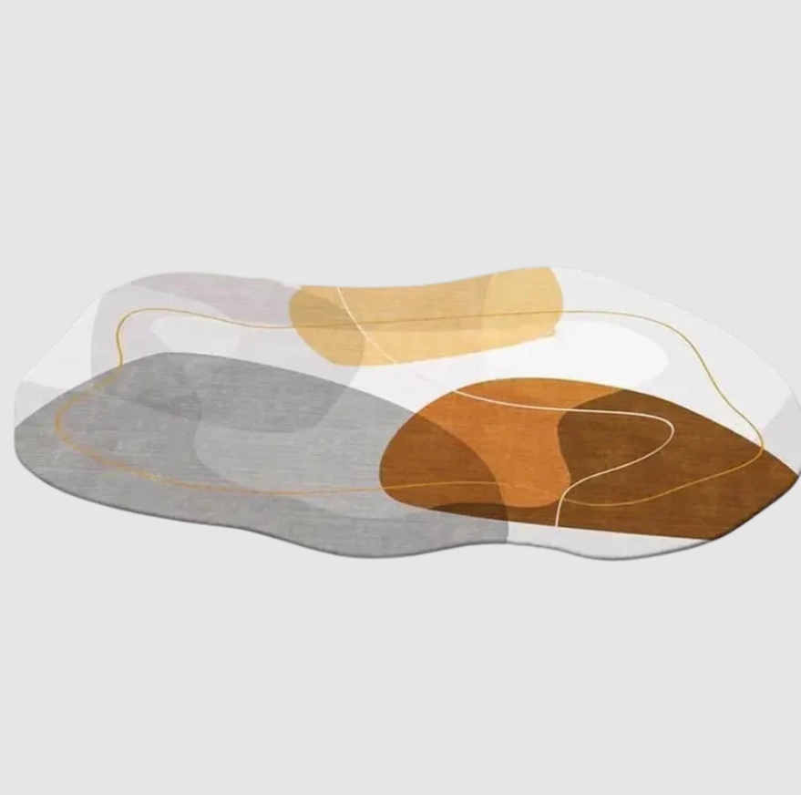 Un Style De Vie Unique | Tapis En Cachemire Irrégulier Pour Des Espaces Modernes | Valuna