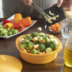 Cuiseur à Vapeur Silicone Multifonction + Livre de Recettes | Cuisson Saine & Rapide | Valuna