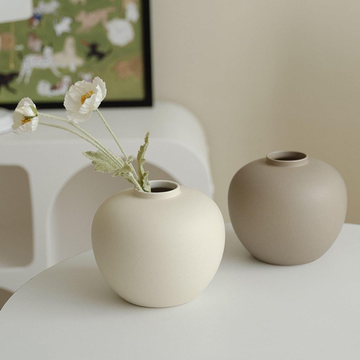 Amor| Vase En Céramique Romantique Pour Votre Maison | Valuna