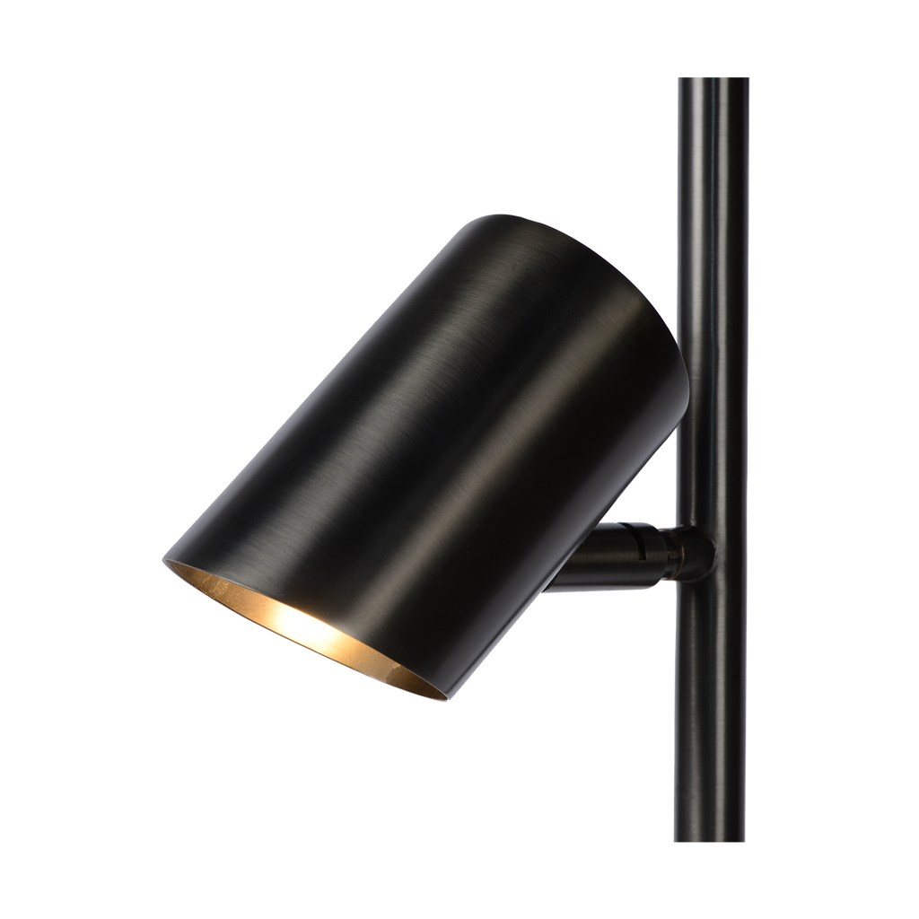 KisoroLamp | Lampe Sur Pied Noire Minimaliste & Moderne | Valuna