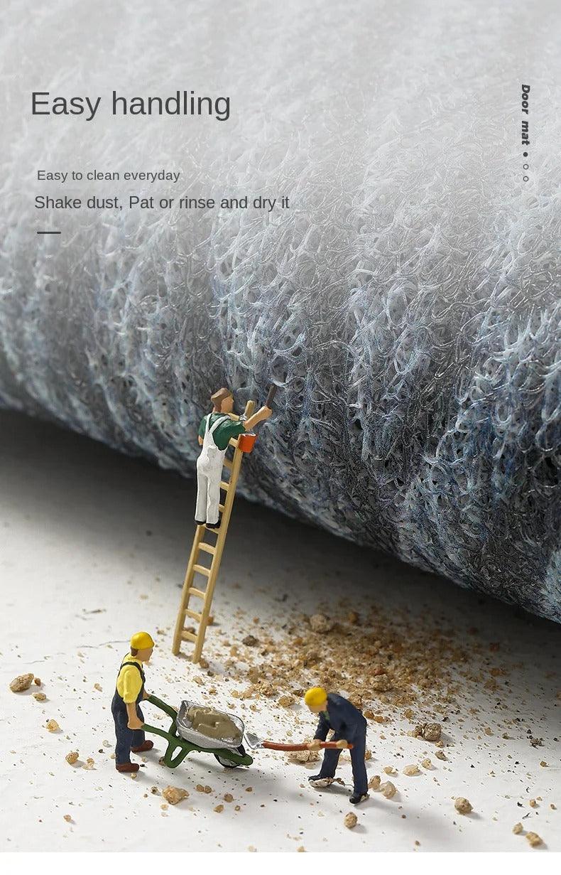 CleanEdge | Tapis D’Entrée Antidérapant – Moderne, Résistant Et Facile À Nettoyer Sur Mesure | Valuna