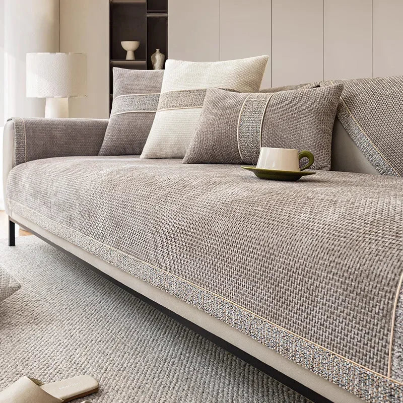 CouchTect | L’Élégante Housse De Canapé En Lin | Valuna