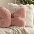 ButterPlush | Coussin En Peluche Papillon – Coussin Décoratif Doux Pour Canapé Et Chambre D’Enfant | Valuna