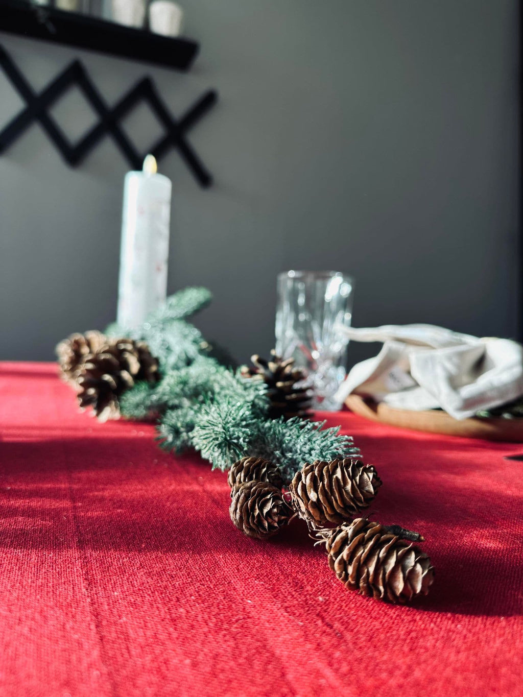 Dug Julerød | Nappe En Coton Disponible En Plusieurs Tailles | Valuna