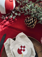 Dug Julerød | Nappe En Coton Disponible En Plusieurs Tailles | Valuna