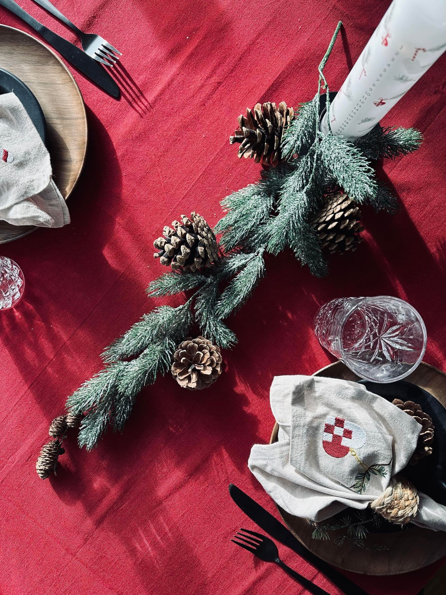 Dug Julerød | Nappe En Coton Disponible En Plusieurs Tailles | Valuna