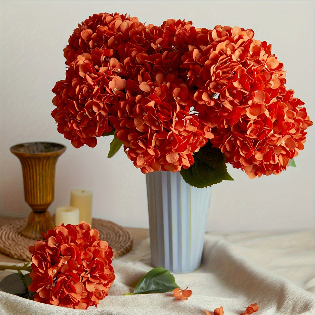 Ensemble Fleurs d’Hortensias d’Automne | Pour Décoration Intérieure | Valuna