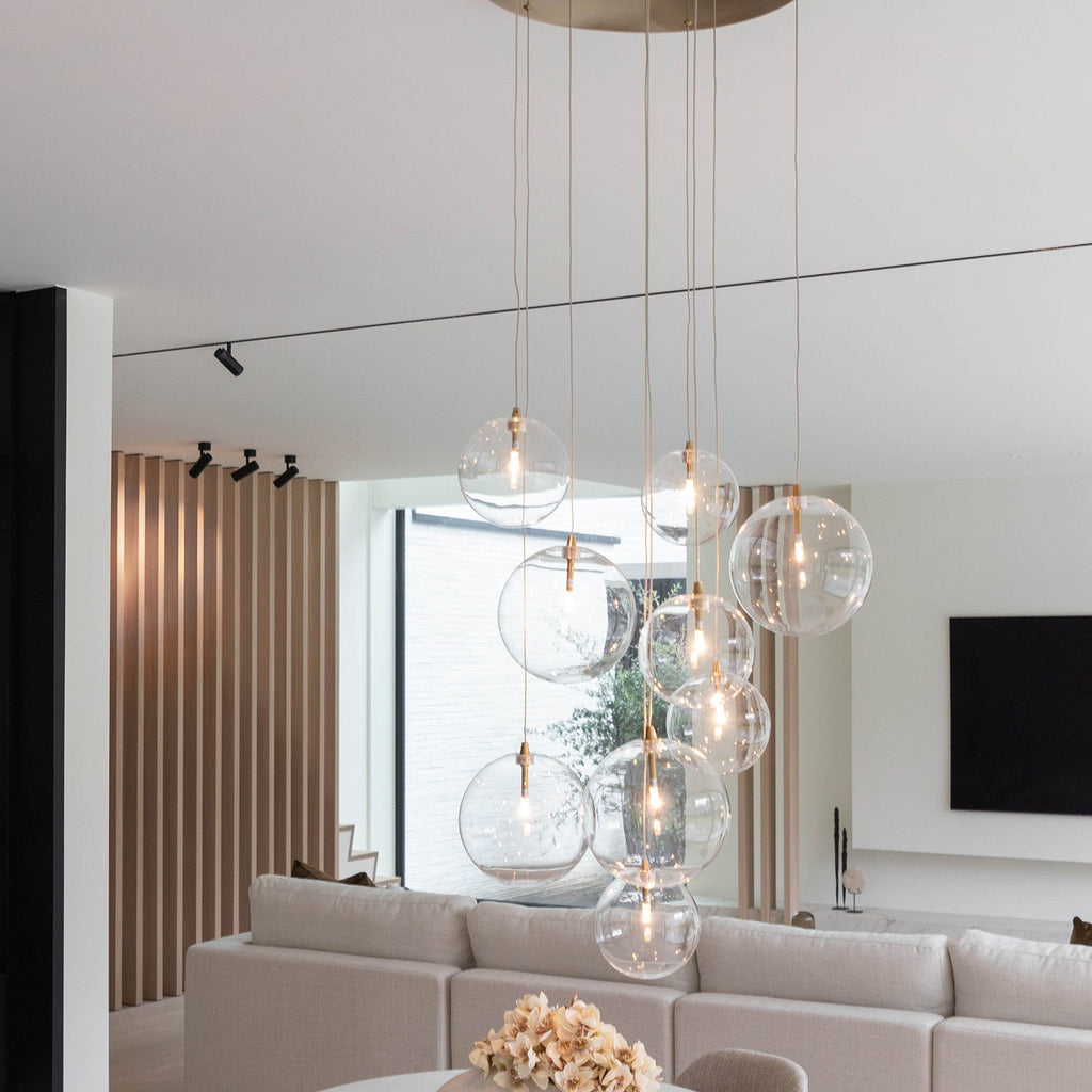 Suspension Camau 9 | Laiton Antique | Valuna