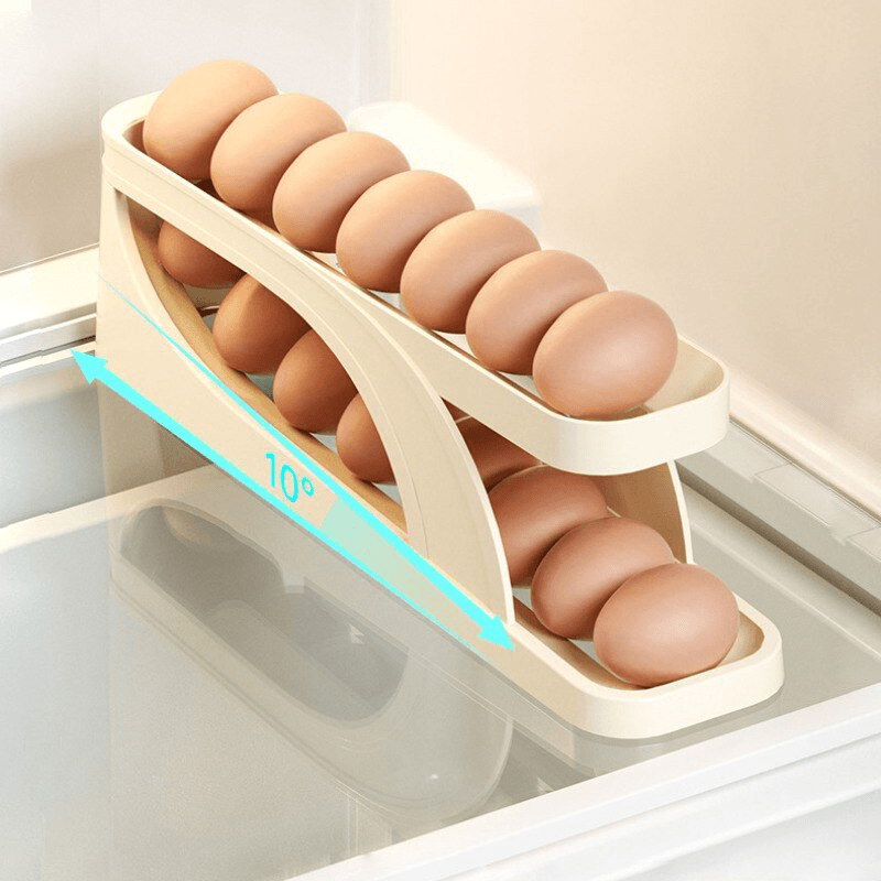 EggBasket | Support À Œufs Automatique Pour Rangement Pratique Et Organisé | Valuna