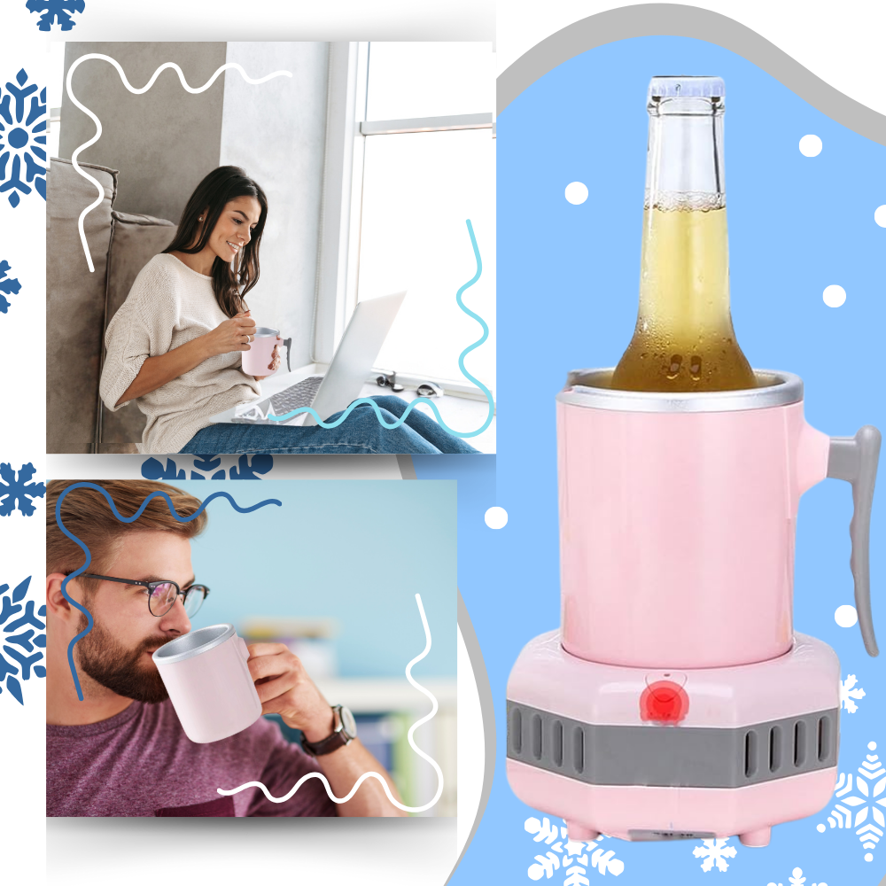 ChillSip Rafraîchisseur Économe d’Énergie pour Tasse | Refroidisseur de Boisson Compact à Effet Peltier | Valuna