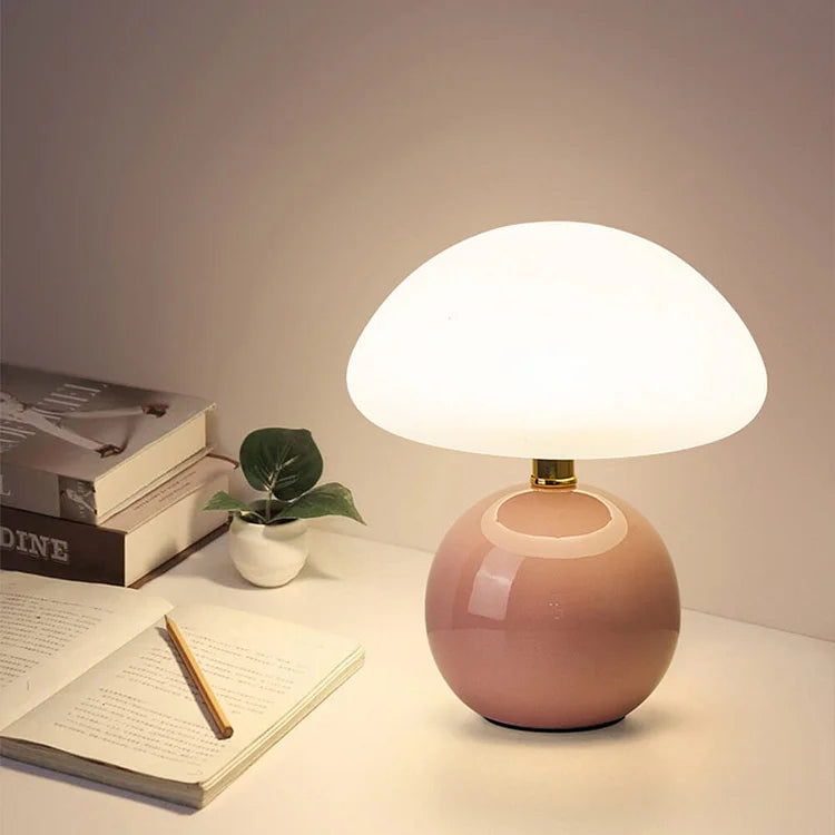 LoriGlow | Lampe Champignon Couleur Crème Pour Ambiance Douce | Valuna