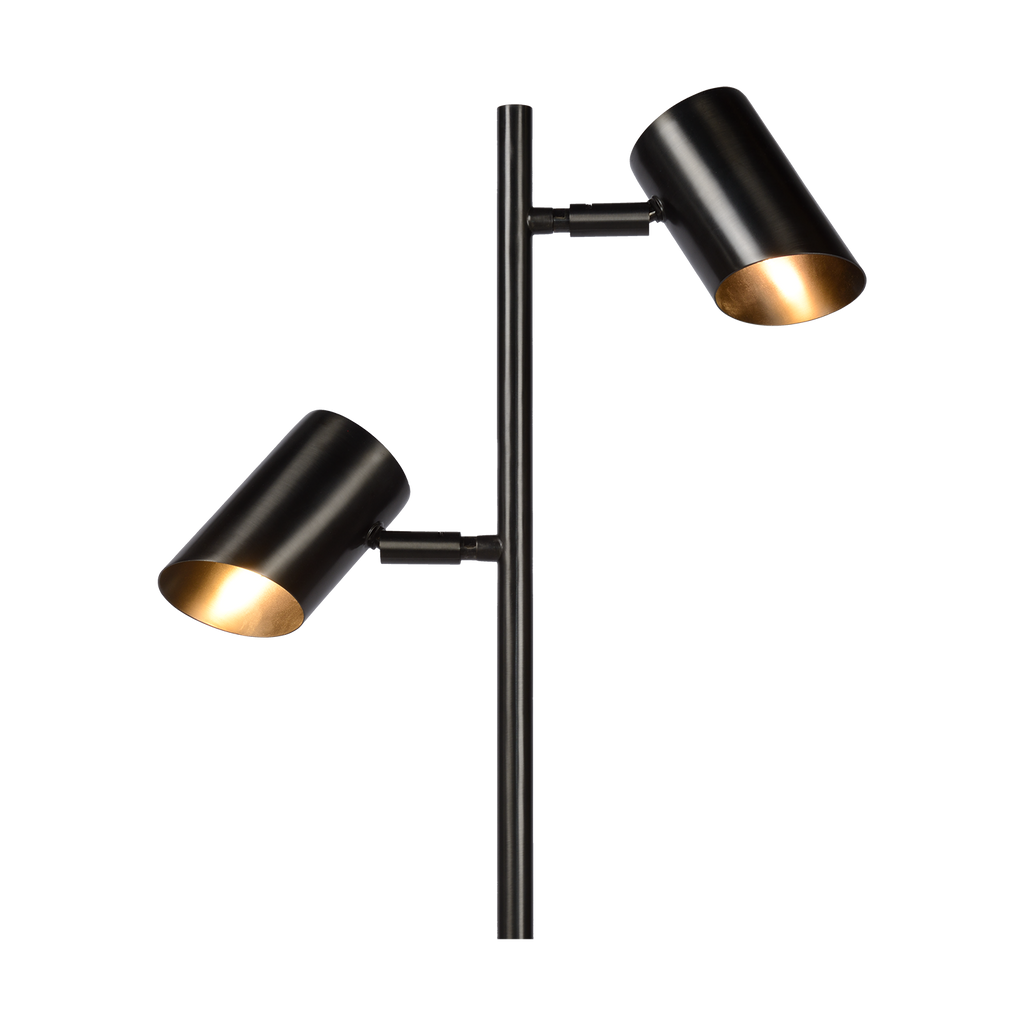 KisoroLamp | Lampe Sur Pied Noire Minimaliste & Moderne | Valuna