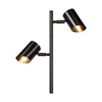 KisoroLamp | Lampe Sur Pied Noire Minimaliste & Moderne | Valuna