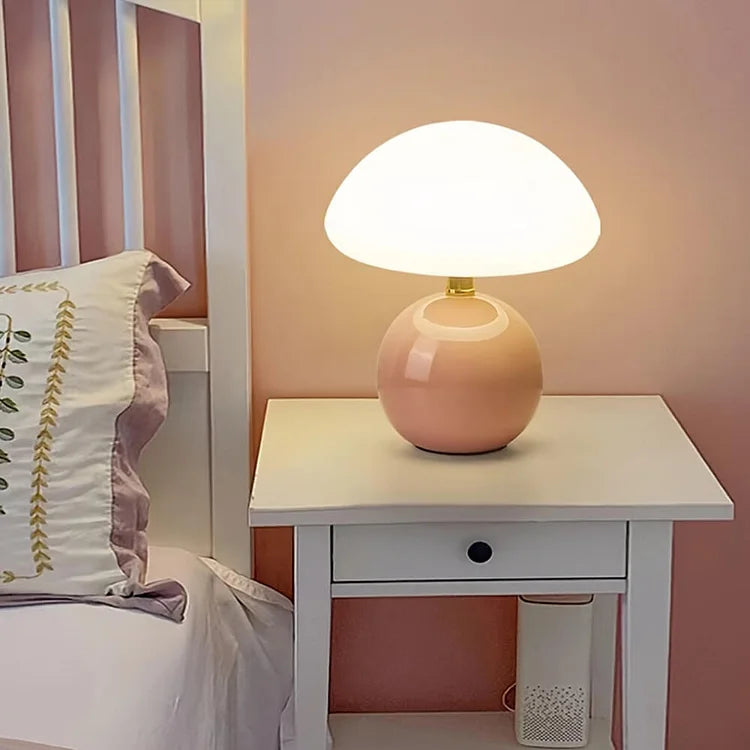 LoriGlow | Lampe Champignon Couleur Crème Pour Ambiance Douce | Valuna