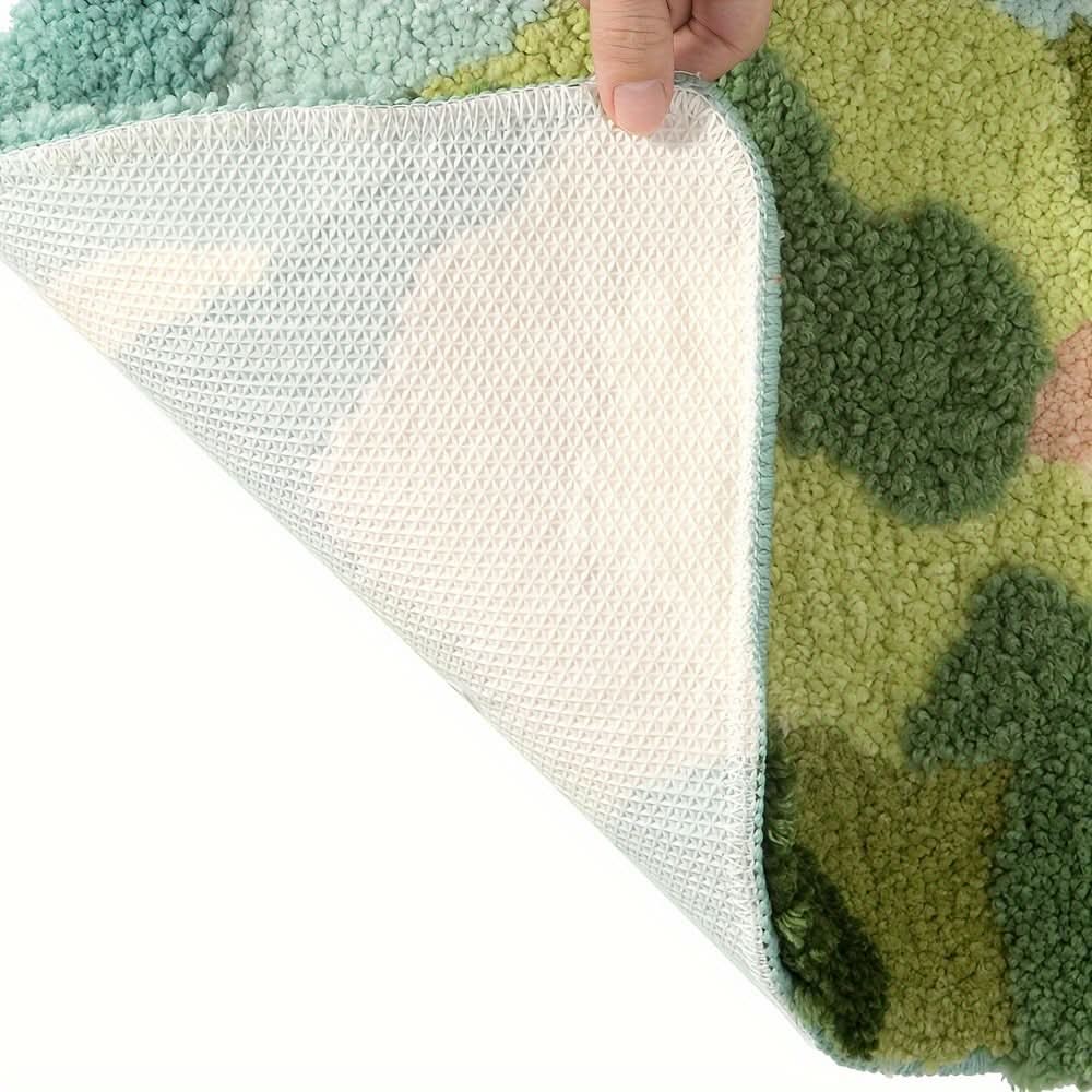 FlorSoft | Tapis De Bain Extra Absorbant Avec Motif Floral Pour Confort Et Style | Valuna