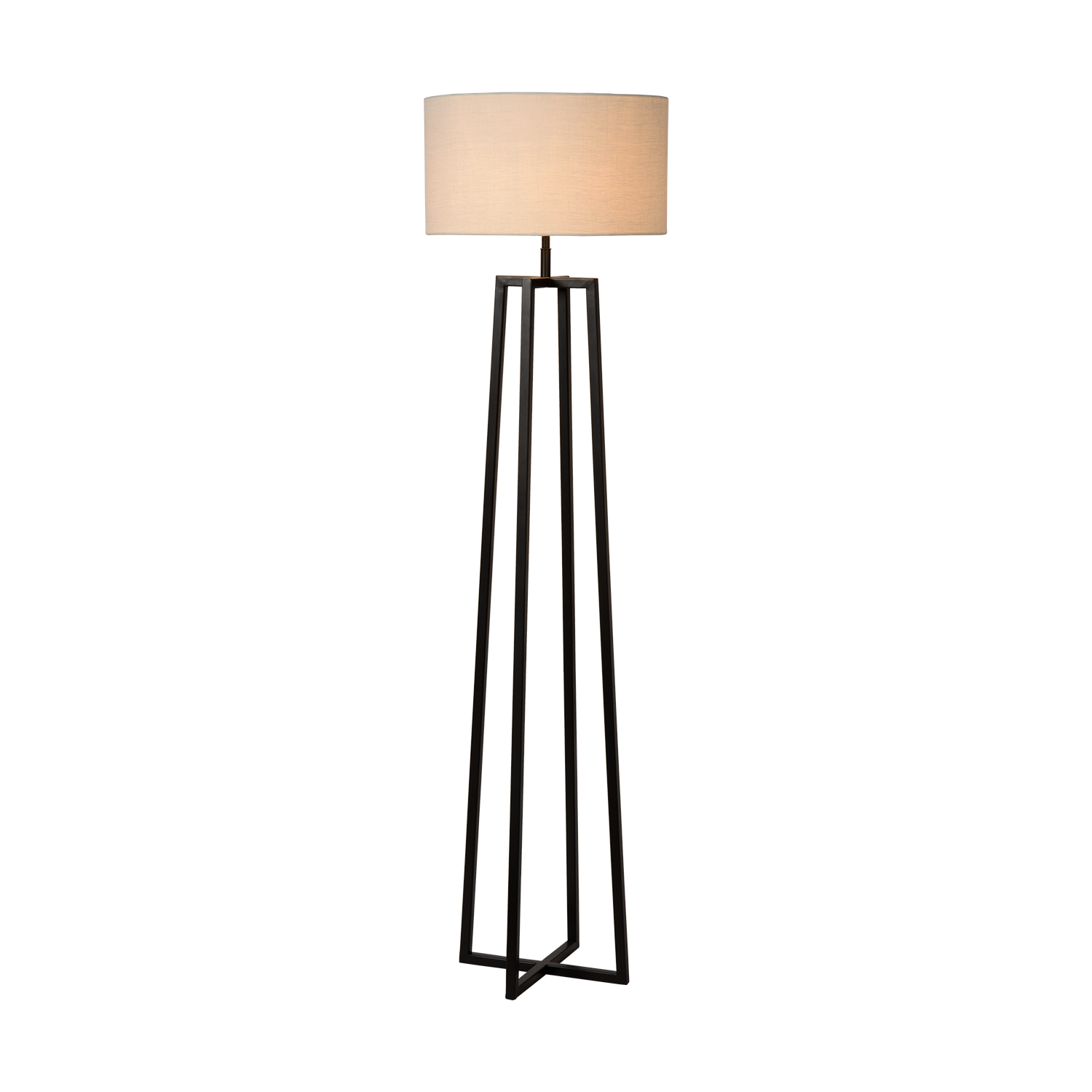 Lampe sur pied Potsdam | Noir | Valuna