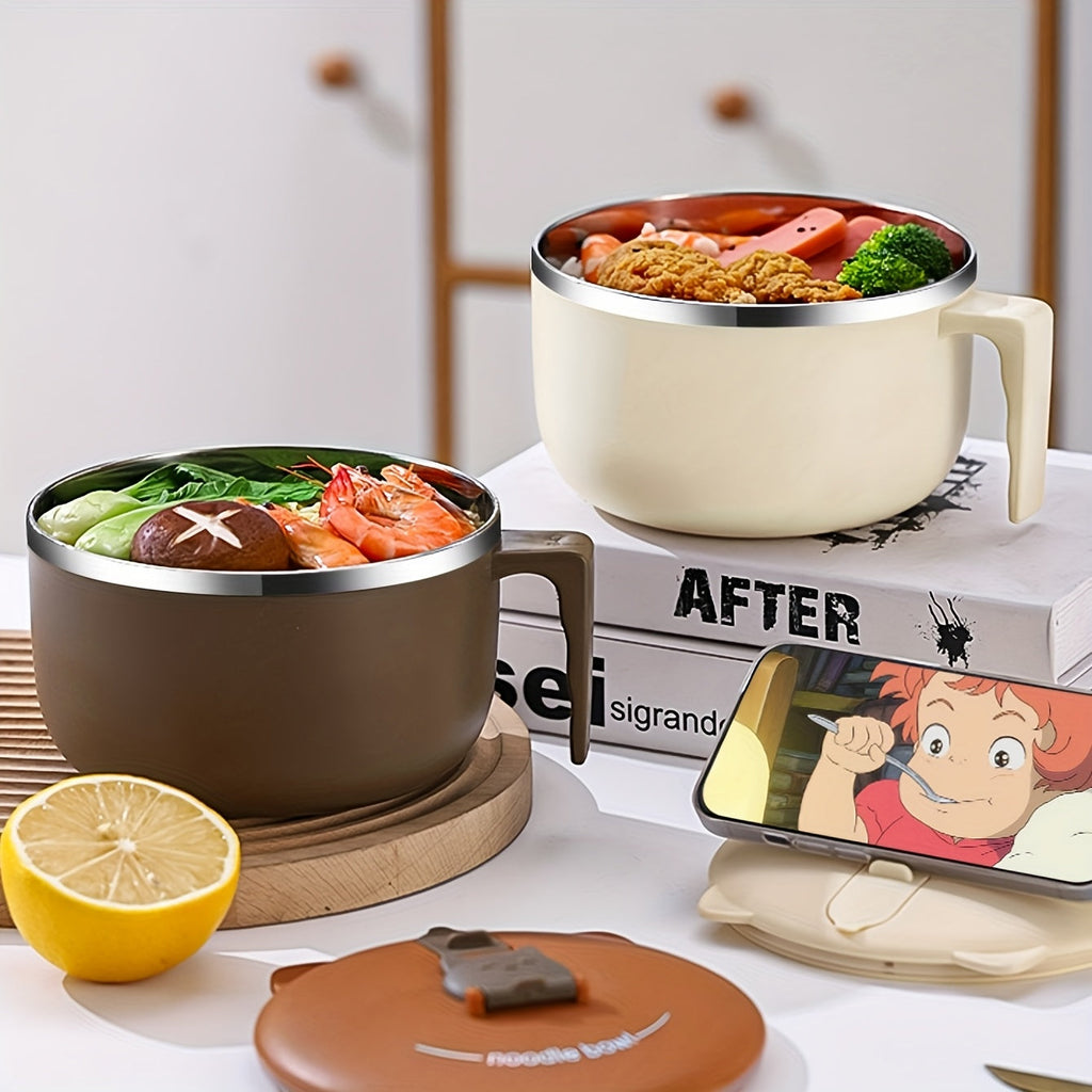 Récipient Alimentaire Isotherme 1300 ml en Acier Inoxydable | Gardez Vos Repas Chauds & Frais | Valuna