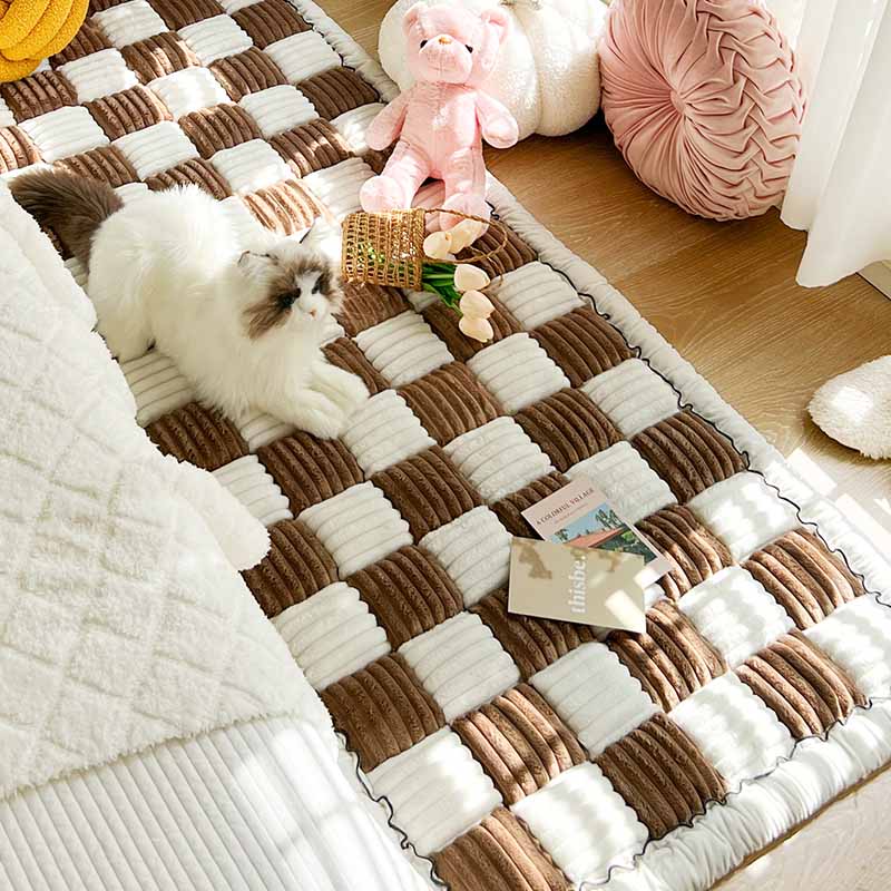 CozyCover | Couverture Pour Animaux De Compagnie En Chenille Avec Protection Des Meubles | Valuna
