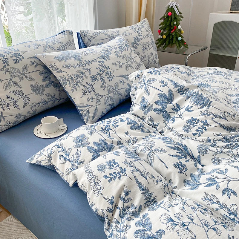 NordWeave | Ensemble de Housse de Couette en Coton Doux et Respirant | Valuna