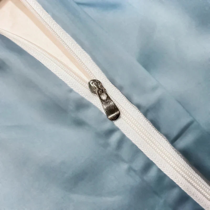 LunaWeave | Housse De Couette En Soie De Murier – Sommeil Frais Et Luxueux | Valuna