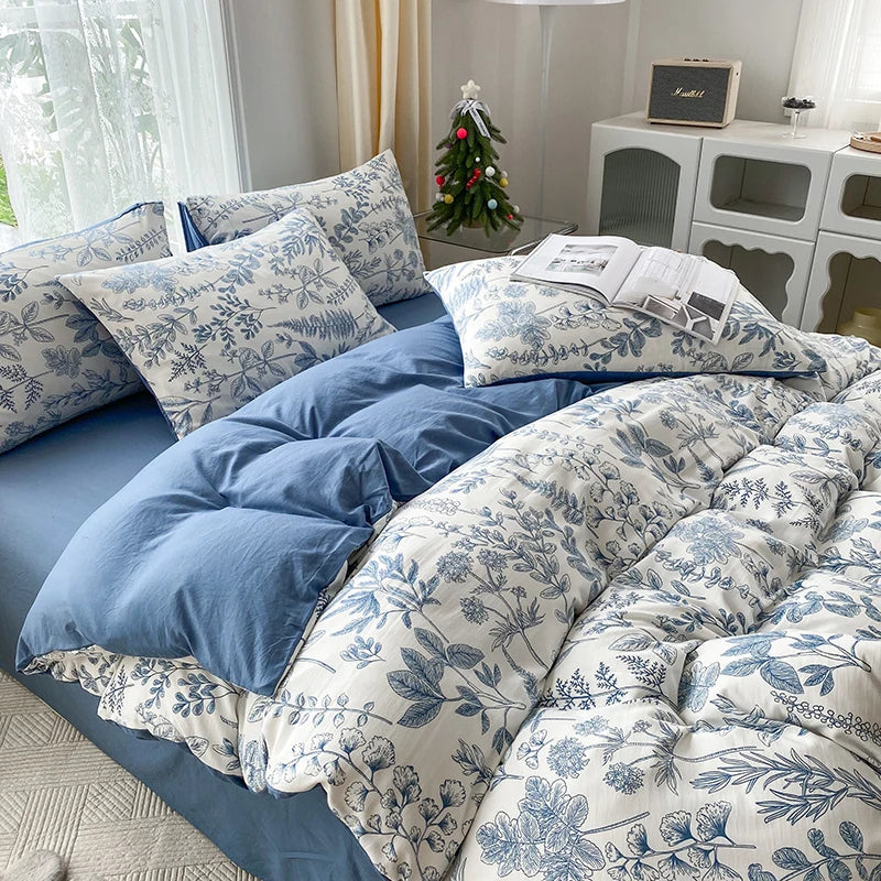 NordWeave | Ensemble de Housse de Couette en Coton Doux et Respirant | Valuna