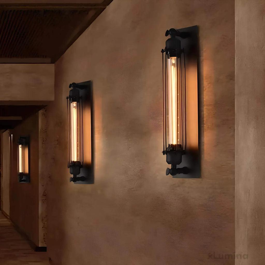 IndustrialChic | Applique Murale Métallique – Design Élégant pour Maison & Bureau | Valuna