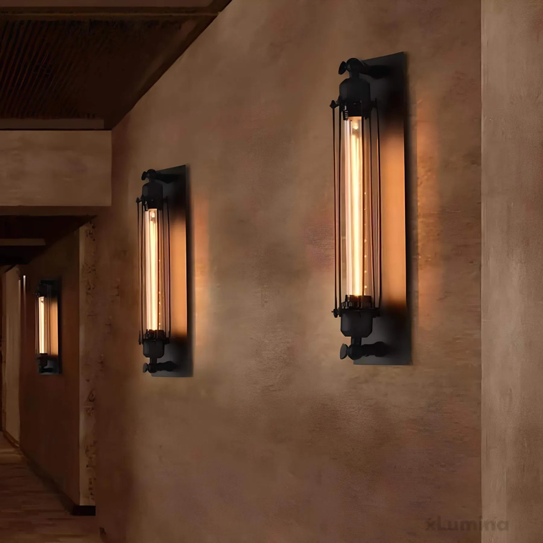 IndustrialChic | Applique Murale Métallique – Design Élégant pour Maison & Bureau | Valuna