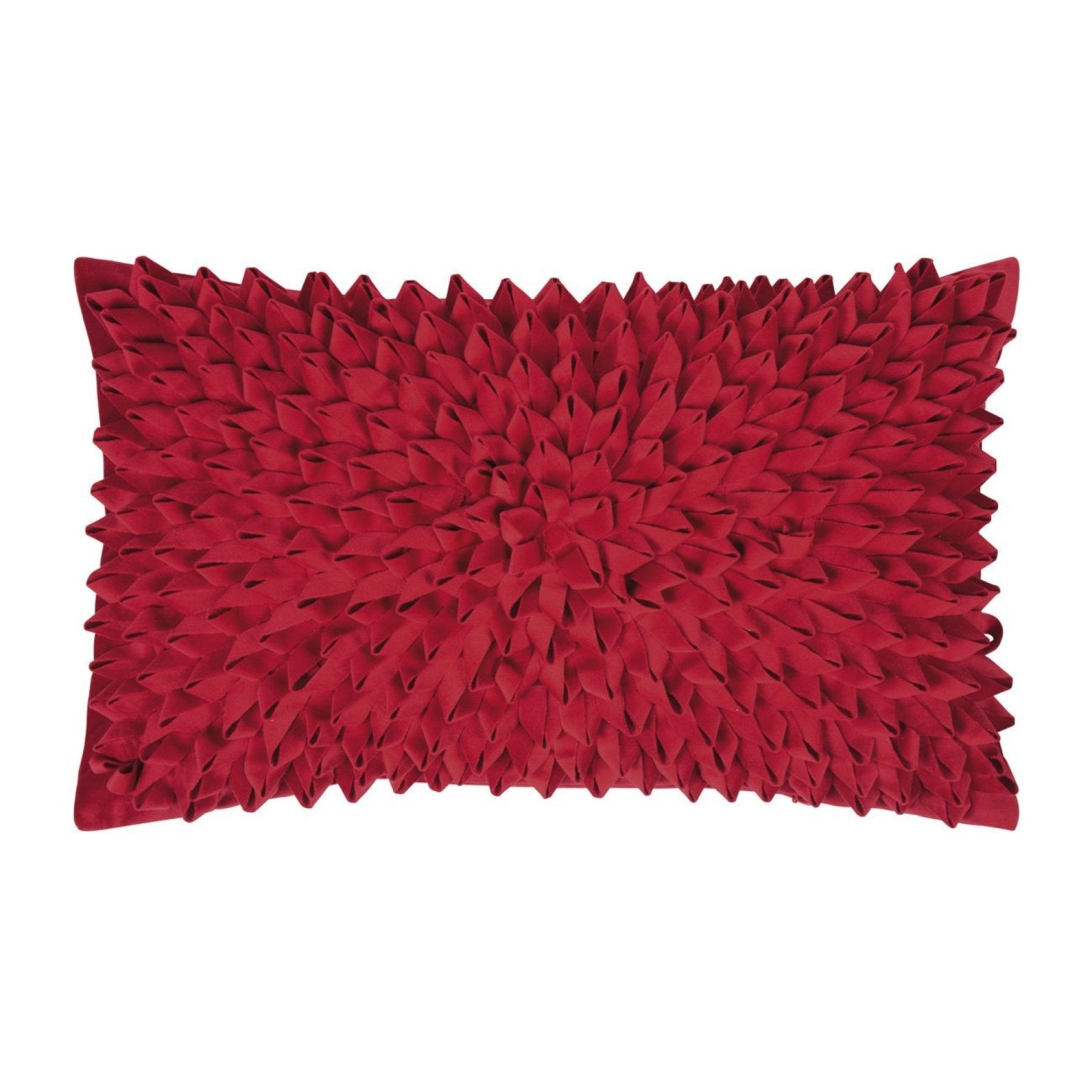 Texture Bouclée | Housse De Coussin Rectangulaire Raffinée | Valuna