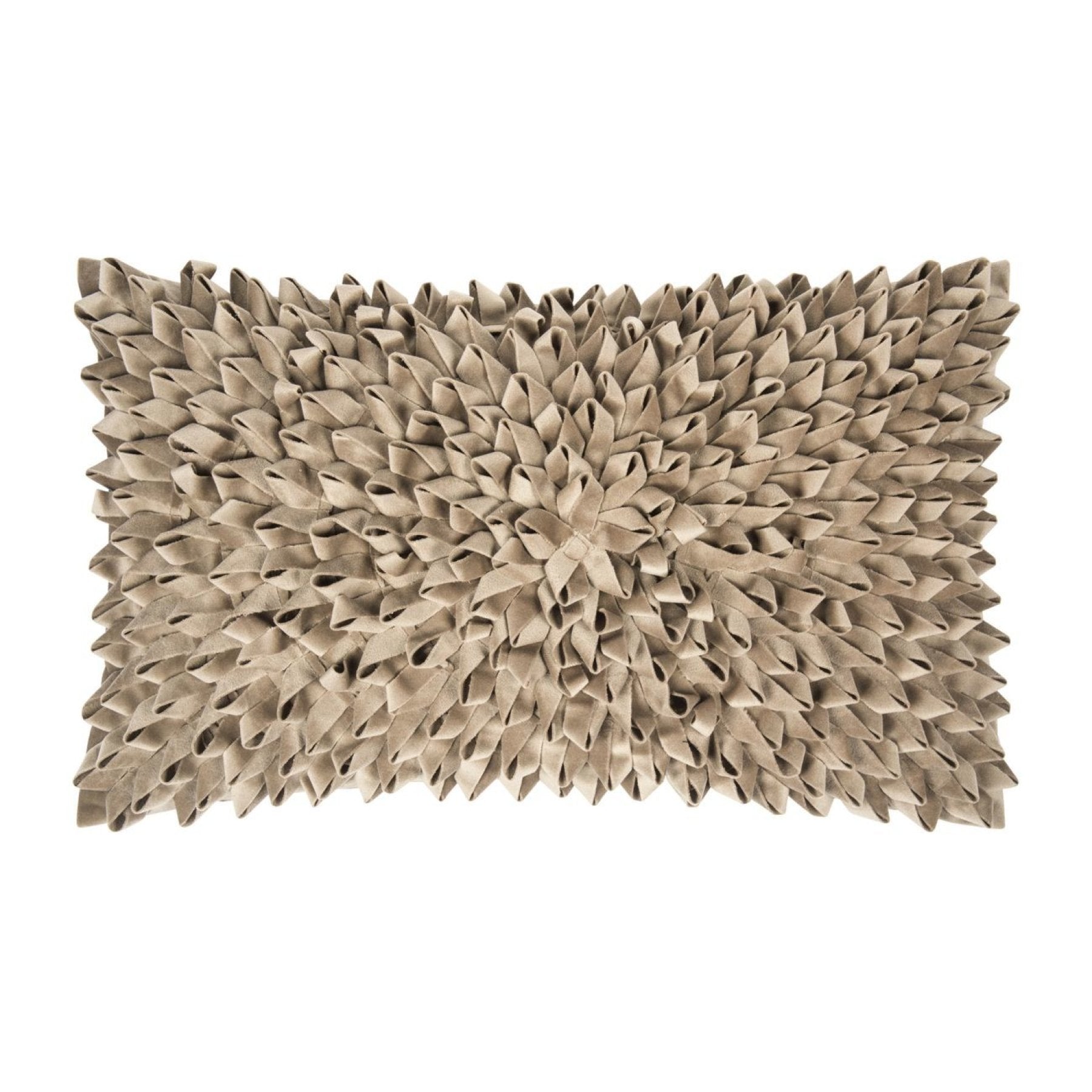 Texture Bouclée | Housse De Coussin Rectangulaire Raffinée | Valuna